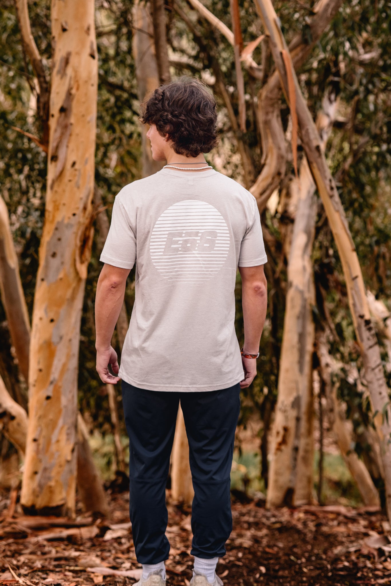 EoS Next Level Retro Logo Tee - Sand