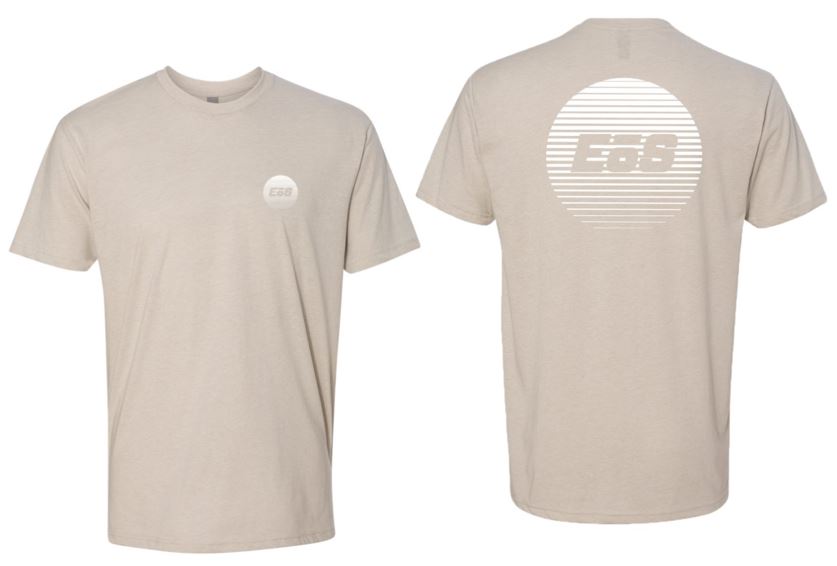 EoS Next Level Retro Logo Tee - Sand