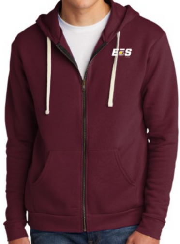 Florida Next Level Full Zip Unisex Hoodie | Maroon