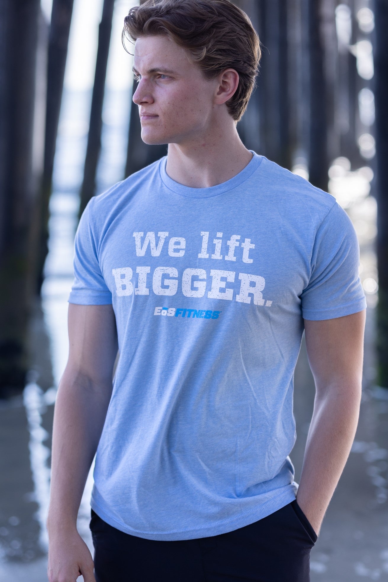 Lift Bigger Next Level Fitted Crew