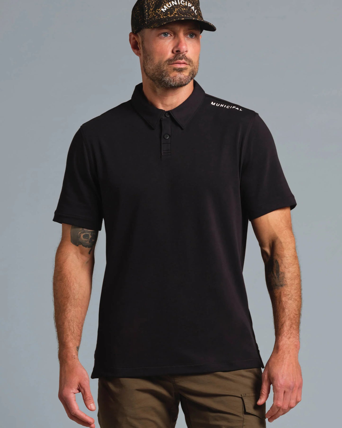 Municipal Sportcross Men’s Polo with EoS Logo