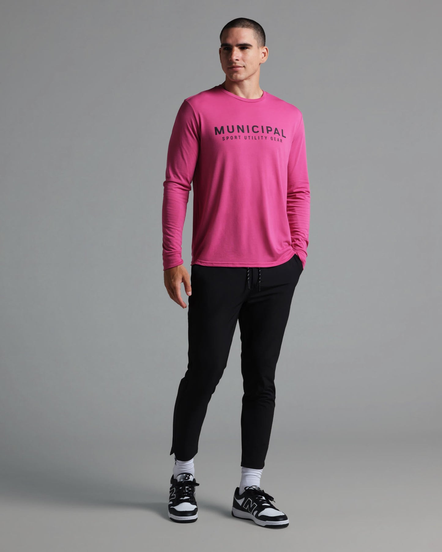 4:AM Club LS T-Shirt |Magenta| outfit