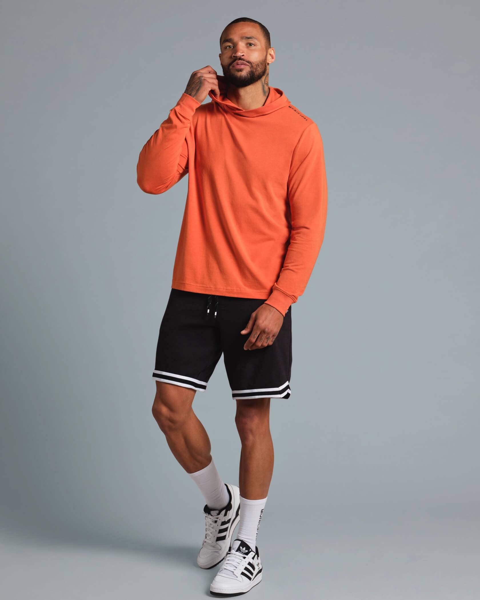 Enduro Stretch Hoodie |Rust| outfit