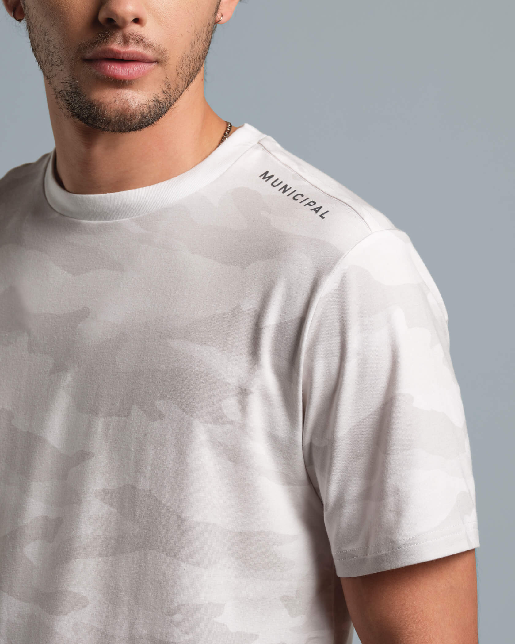 Enduro Stretch T-Shirt |Arctic Camo / Charcoal| back