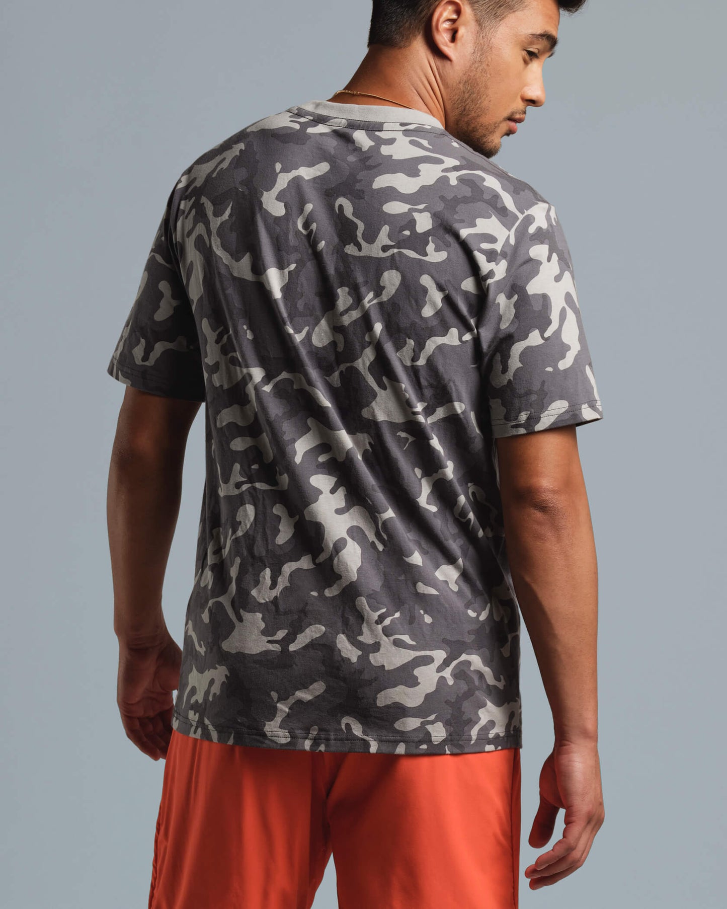 Enduro Stretch T-Shirt |Charcoal Camo| detail