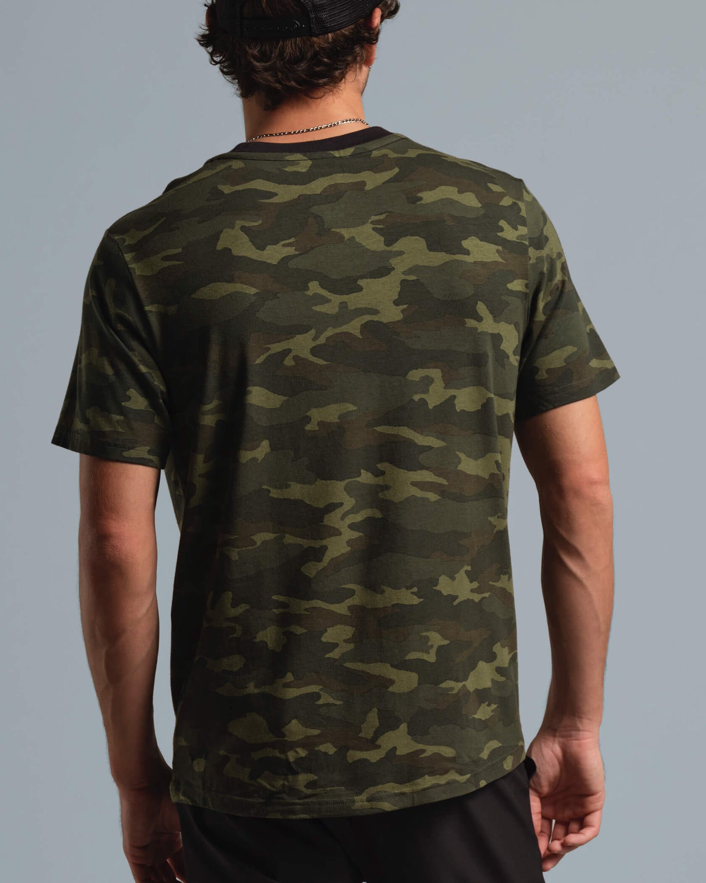 Enduro Stretch T-Shirt |Jungle Camo| detail