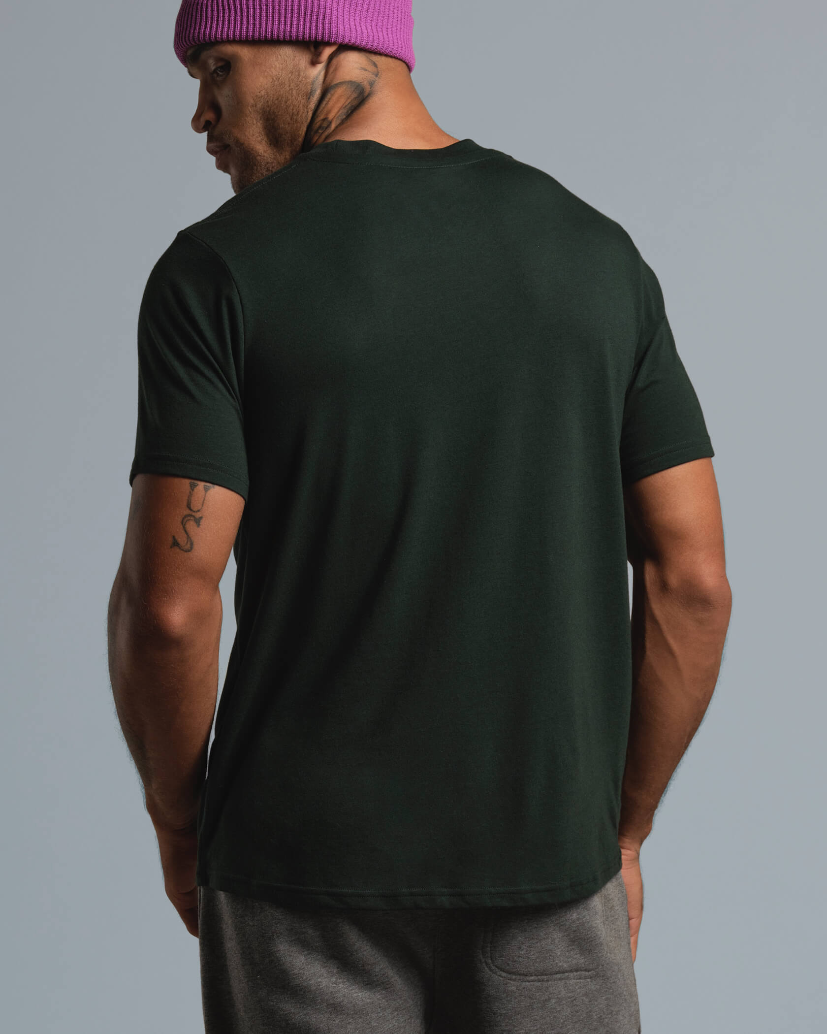 Origin SuperBlend T-Shirt |Emerald / Cream| detail