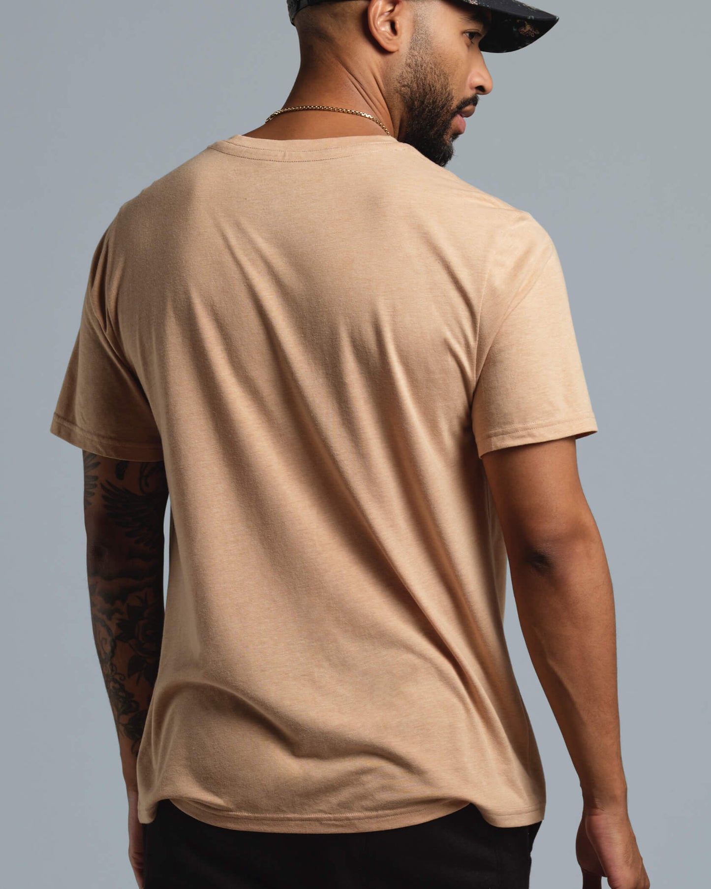 Origin SuperBlend T-Shirt |Mesa / White| detail
