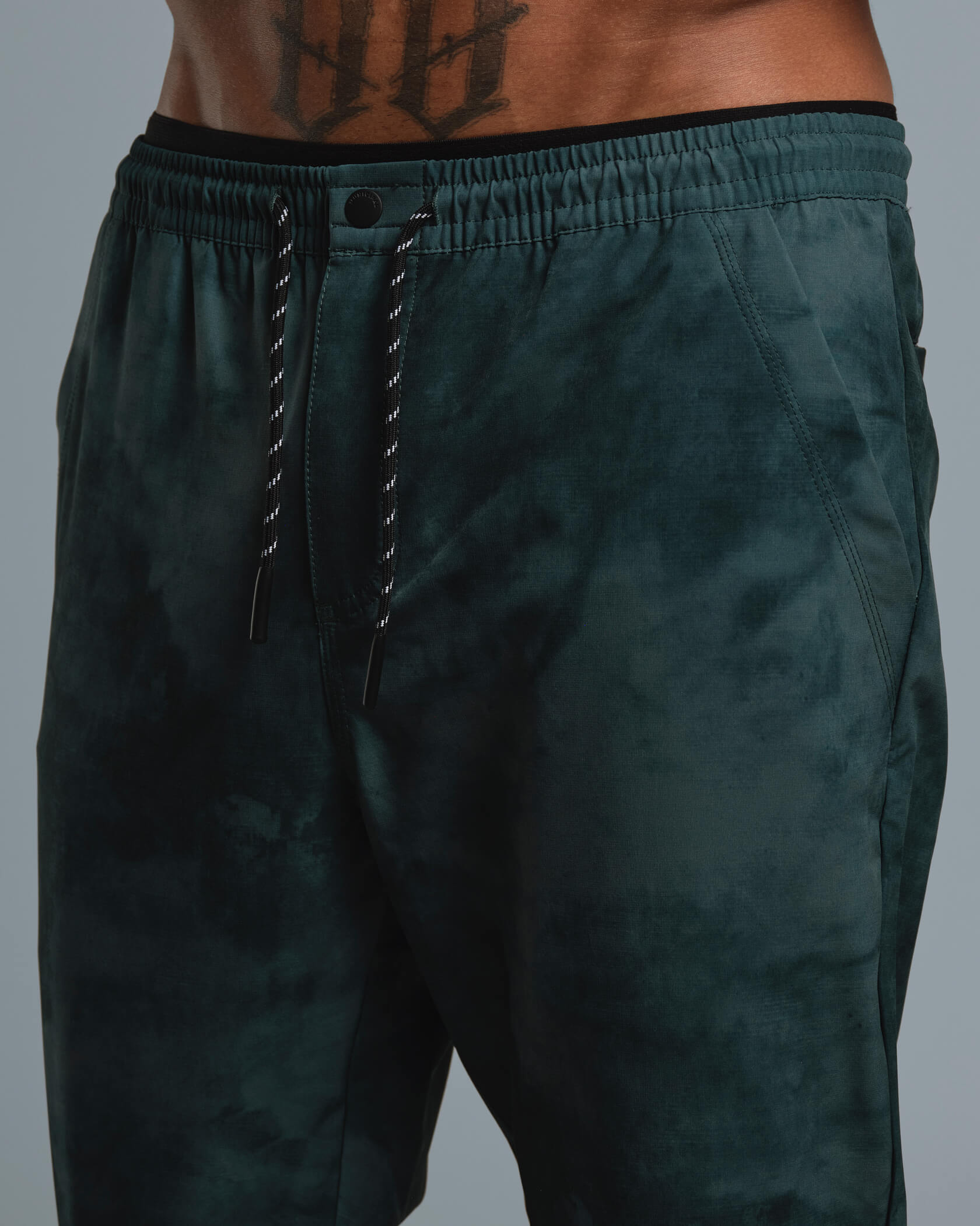 Sportcross Easy Pant |Emerald Color Wash| back
